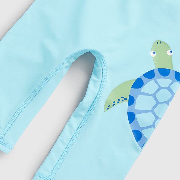 Mothercare Baby Boy Turtle Sunsafe Suit and Keppi Set UPF50+ Mothercare 👶